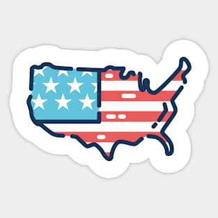 AMERICAN Sticker